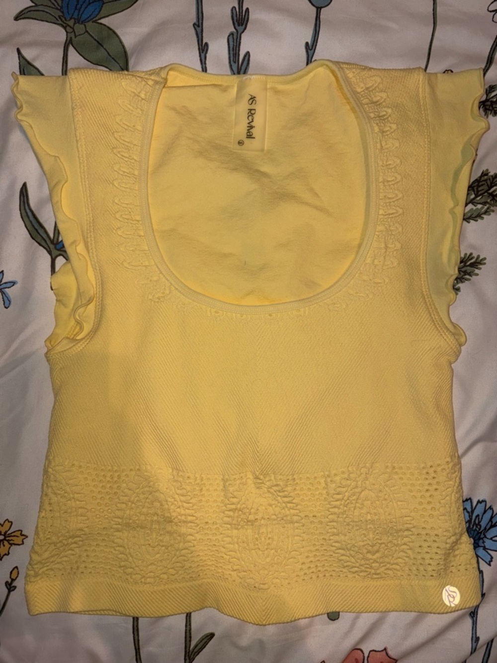 AS Revival Ruffle Me Up Scoop Neck